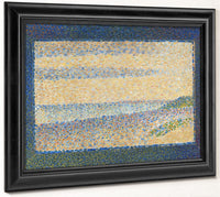 Seascape (Gravelines) By Georges Pierre Seurat Fine Art Print 2