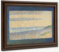 Seascape (Gravelines) By Georges Pierre Seurat Fine Art Print 2