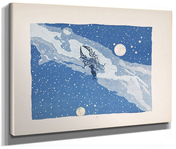 Selected Pages From The Shadow Theater Album La Tentation De Saint Antoine (Temptation Of Saint Anthony) 4 By Henri Riviere Fine Art Print 2