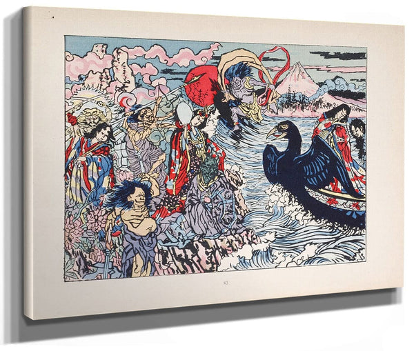 Selected Pages From The Shadow Theater Album La Tentation De Saint Antoine (Temptation Of Saint Anthony) 6 By Henri Riviere Fine Art Print 2