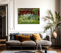 Selma In The Garden By Theodore Clement Steele Fine Art Print 2