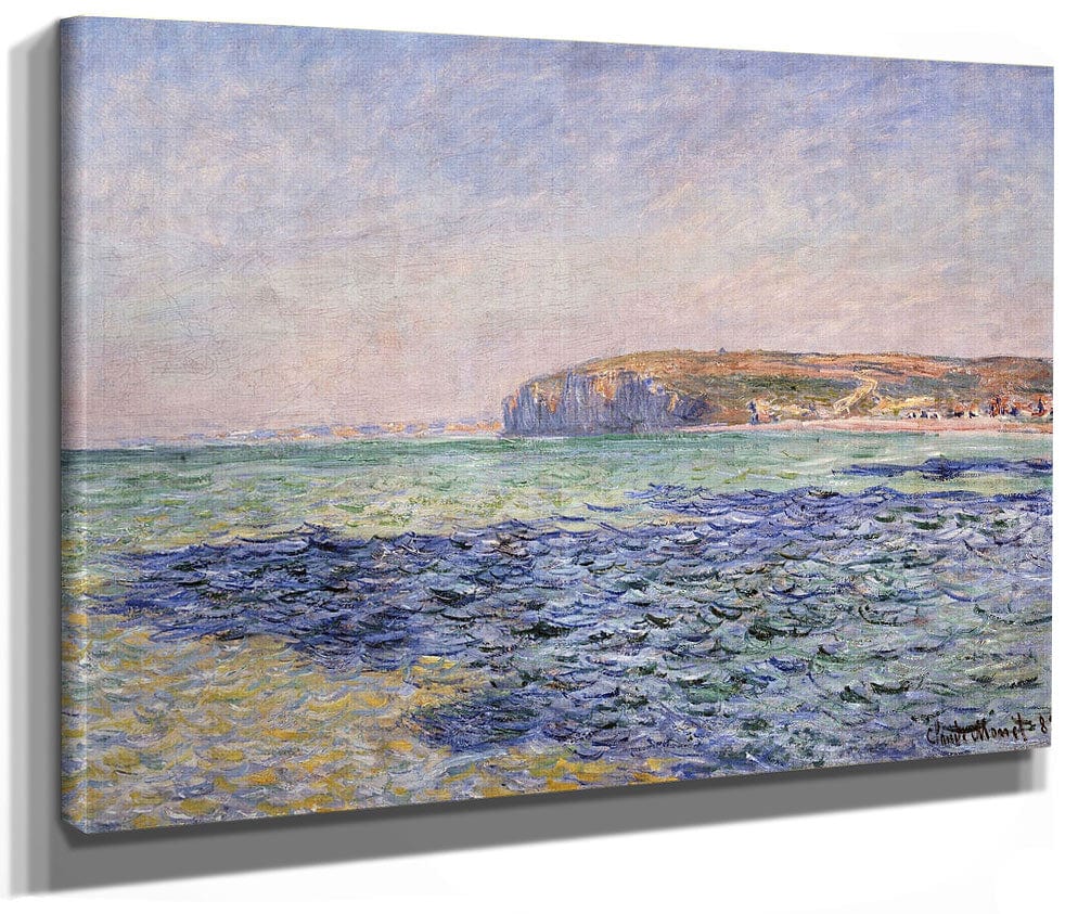 Shadows On The Sea   The Cliffs At Pourville By Claude Monet Fine Art Print 2