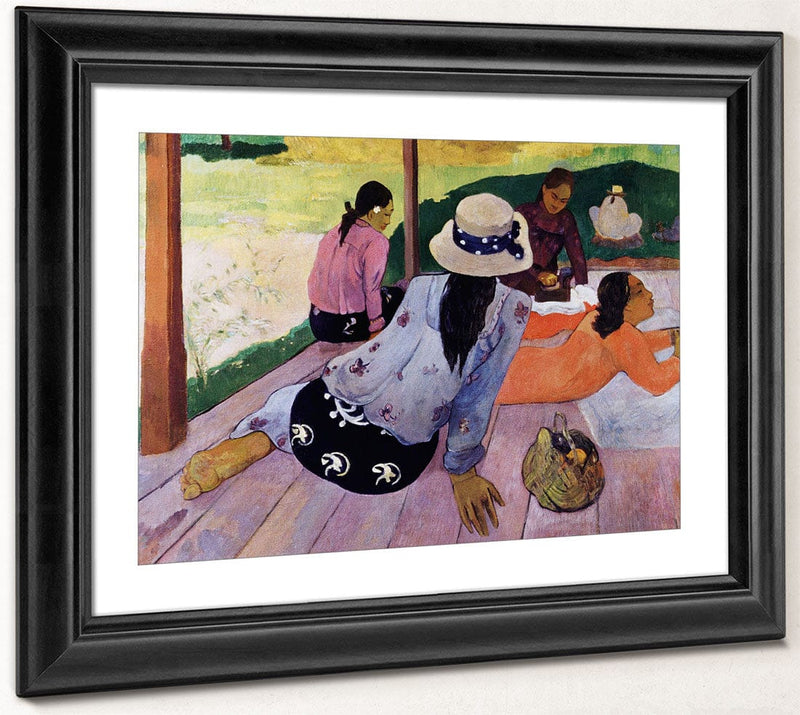 Siesta By Paul Gauguin Fine Art Print 2