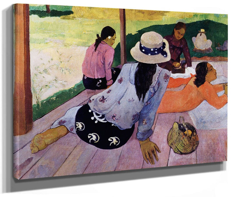 Siesta By Paul Gauguin Fine Art Print 2