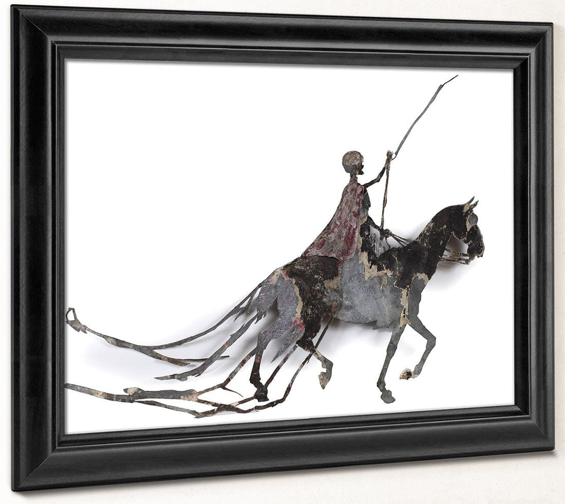 Silhouette The Dead Horseman, For The Shadow Play Roland By Henri Riviere Fine Art Print 2
