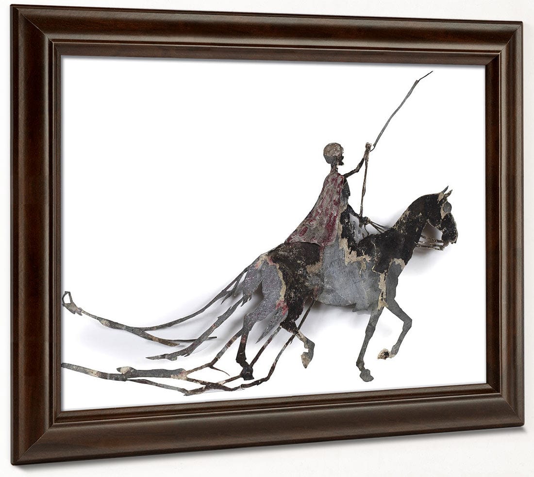 Silhouette The Dead Horseman, For The Shadow Play Roland By Henri Riviere Fine Art Print 2