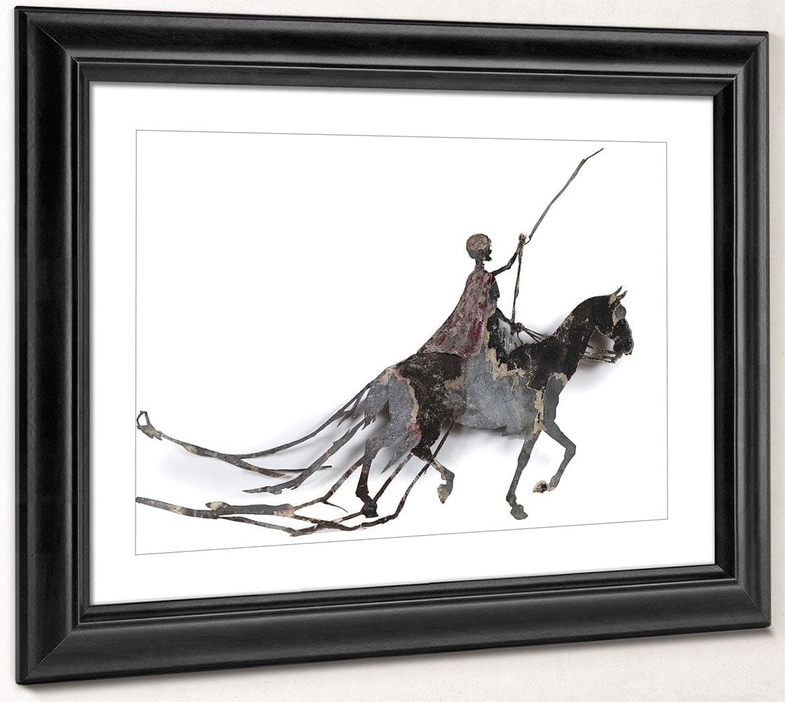 Silhouette The Dead Horseman, For The Shadow Play Roland By Henri Riviere Fine Art Print 2