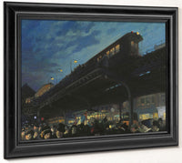 Six O'clock, Winter By John Sloan Fine Art Print 2