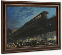 Six O'clock, Winter By John Sloan Fine Art Print 2