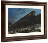 Six O'clock, Winter By John Sloan Fine Art Print 2