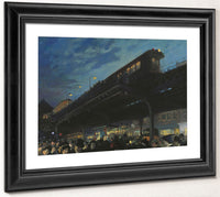 Six O'clock, Winter By John Sloan Fine Art Print 2