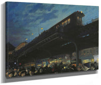 Six O'clock, Winter By John Sloan Fine Art Print 2
