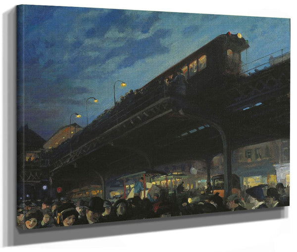 Six O'clock, Winter By John Sloan Fine Art Print 2