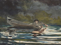Sketch For Hound And Hunter By Winslow Homer Fine Art Print 2