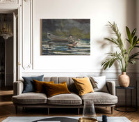 Sketch For Hound And Hunter By Winslow Homer Fine Art Print 2