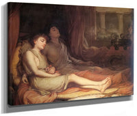 Sleep And His Half Brother Death By John Waterhouse Fine Art Print 2