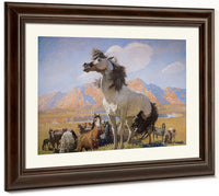 Smokey Face By By By Nc Wyeth By Nc Wyeth Fine Art Print 2