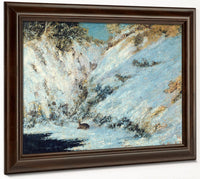 Snowy Landscape By Jean Desire Gustave Courbet Fine Art Print 2