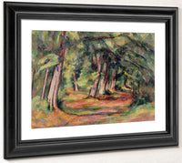Sous Bois (Pres Du Jas De Bouffan) By Paul Cezanne Fine Art Print 2