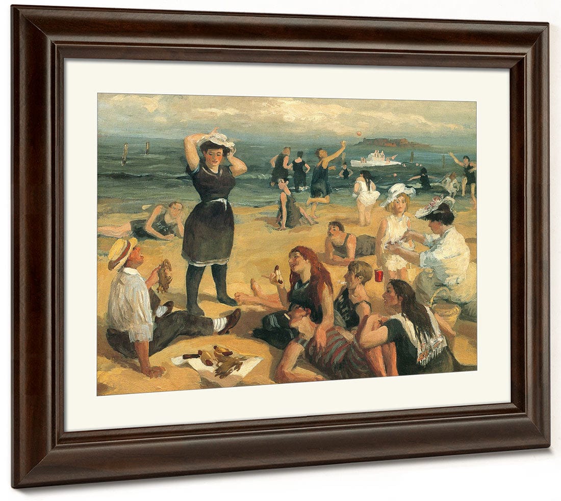 South Beach Bathers 1907 1908 By John Sloan Fine Art Print 2