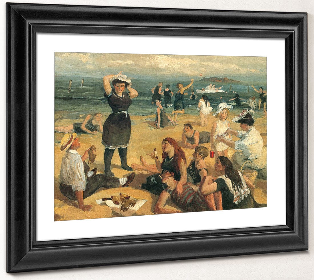 South Beach Bathers 1907 1908 By John Sloan Fine Art Print 2