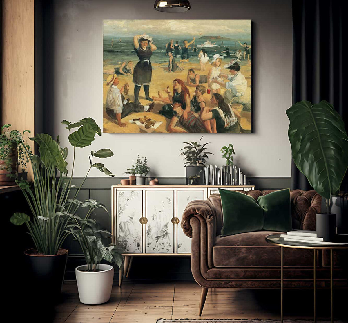 South Beach Bathers 1907 1908 By John Sloan Fine Art Print 2