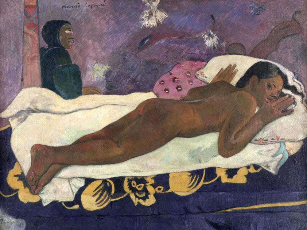 Spirit Of The Dead Watching By Paul Gauguin Fine Art Print 2