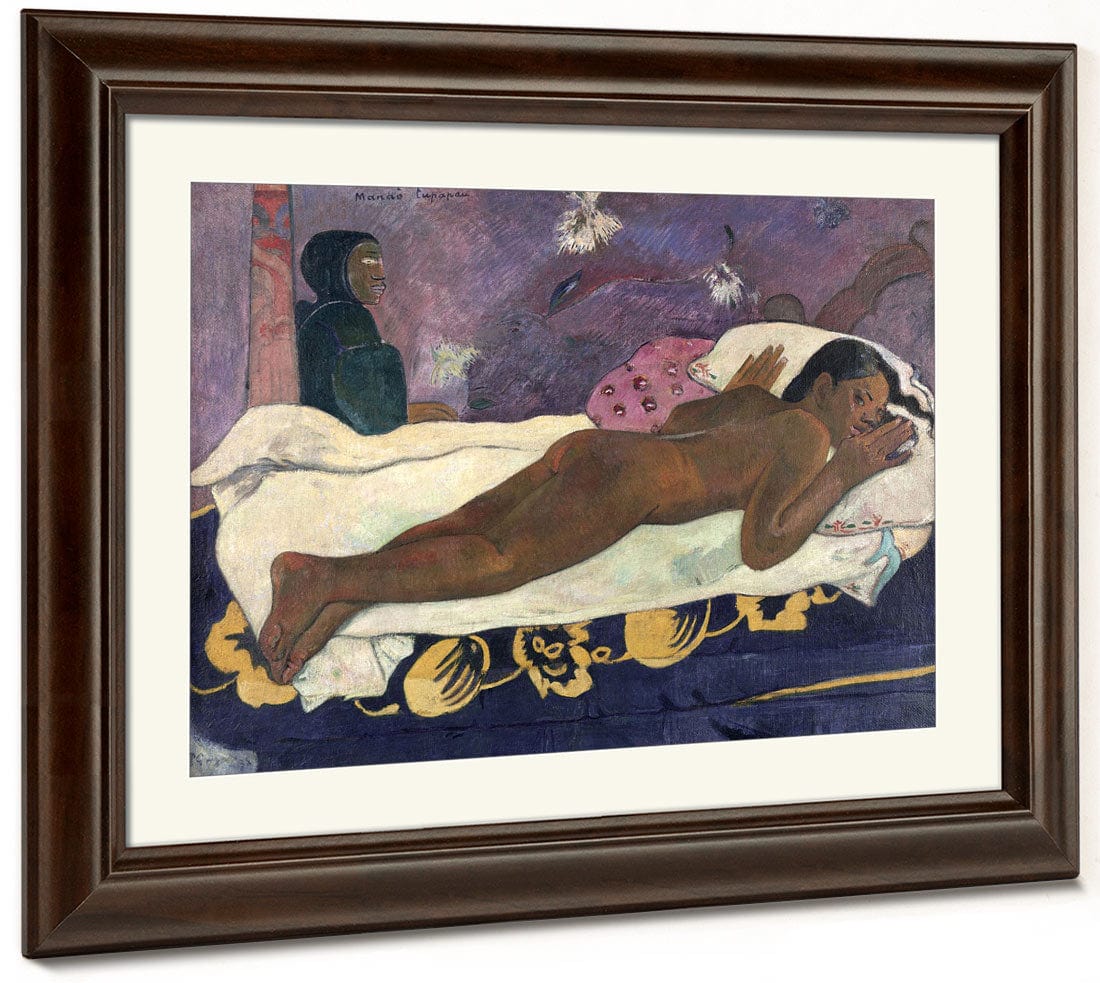 Spirit Of The Dead Watching By Paul Gauguin Fine Art Print 2