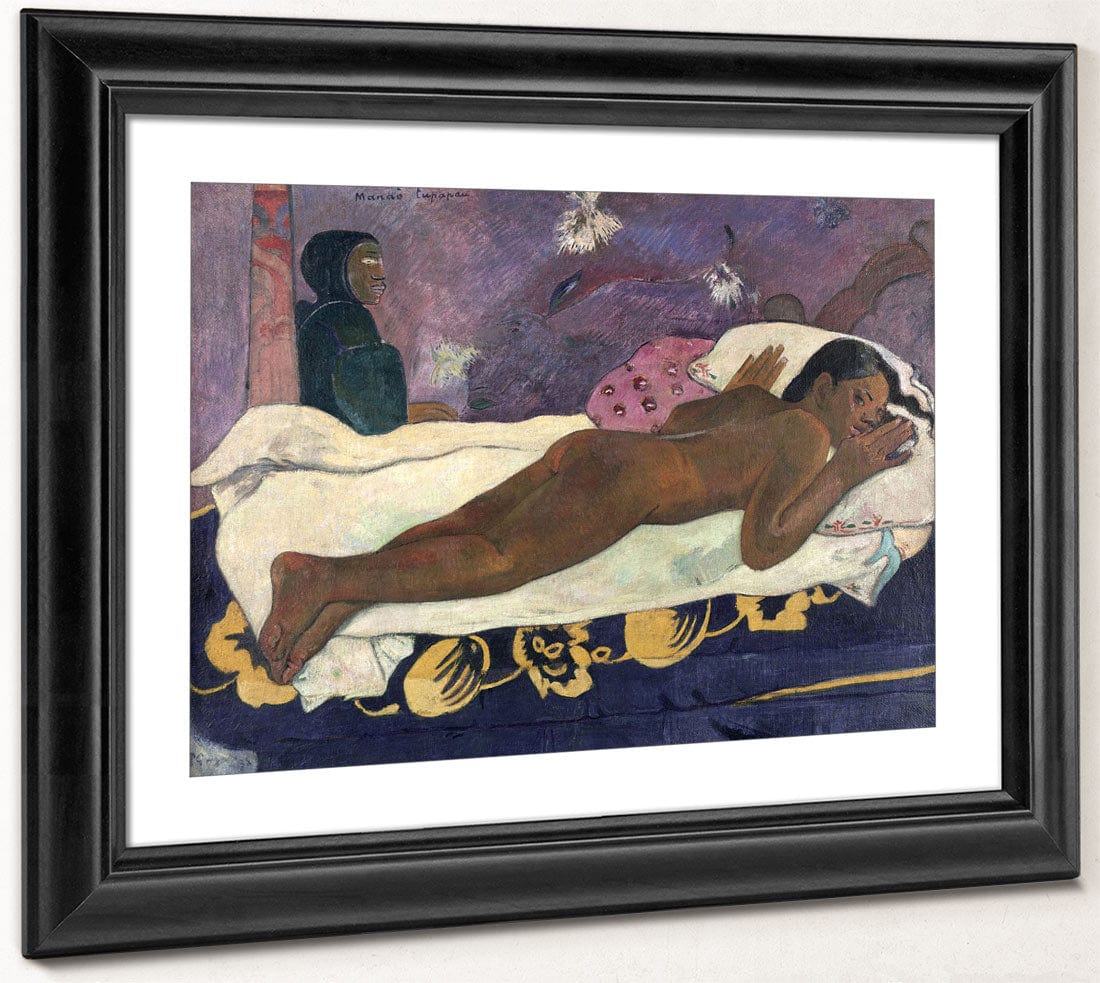 Spirit Of The Dead Watching By Paul Gauguin Fine Art Print 2