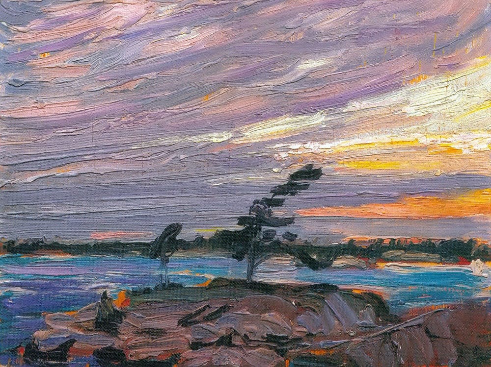 Split Rock Gap Georgian Bay By Tom Thomson Fine Art Print 2