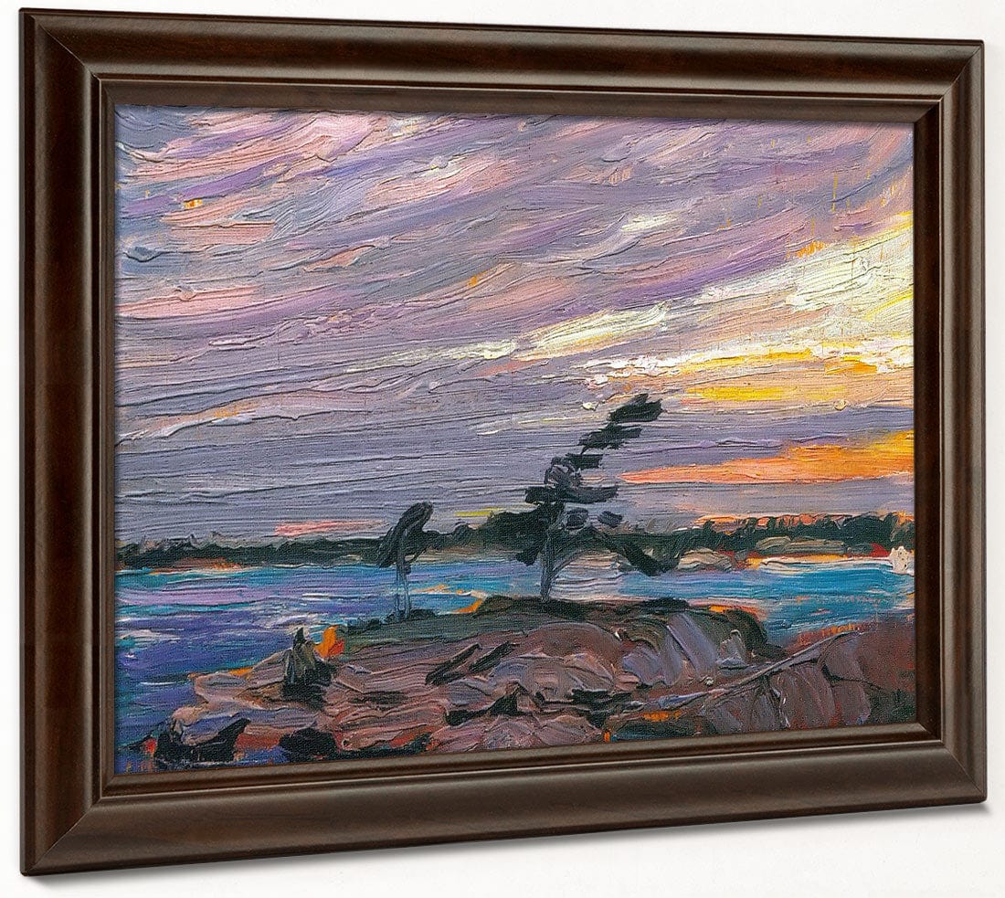 Split Rock Gap Georgian Bay By Tom Thomson Fine Art Print 2