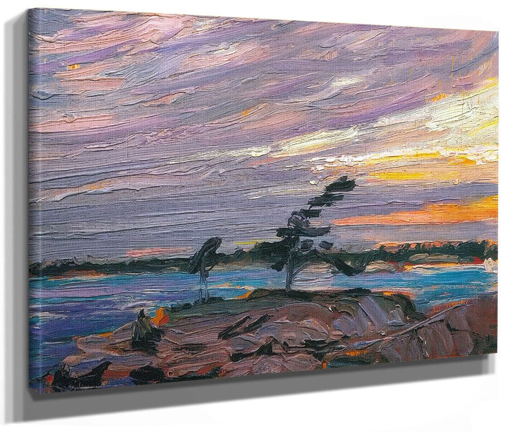 Split Rock Gap Georgian Bay By Tom Thomson Fine Art Print 2