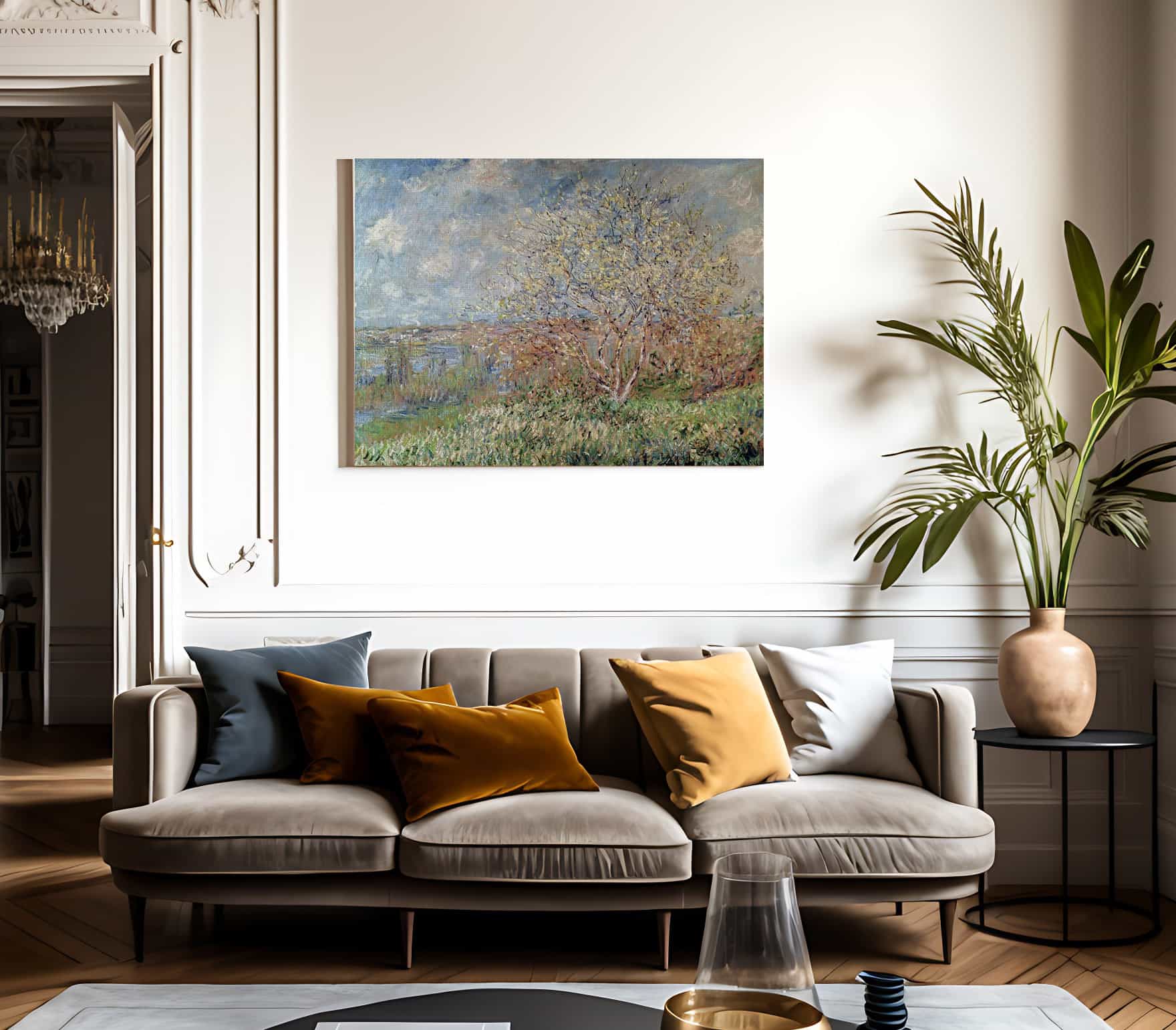 Spring 1 By Claude Monet Fine Art Print 2