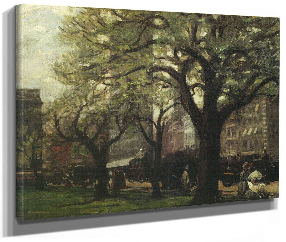 Spring Madison Square 1905 1906 By John Sloan Fine Art Print 2