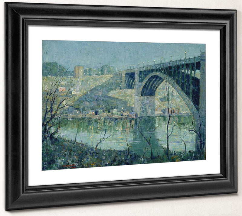 Spring Night, Harlem River I By Ernest Lawson Fine Art Print 2