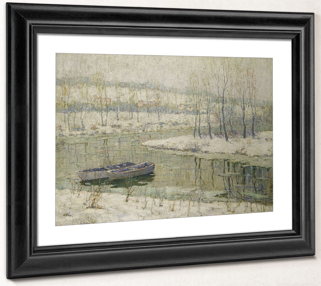 Spring Thaw By Ernest Lawson Fine Art Print 2