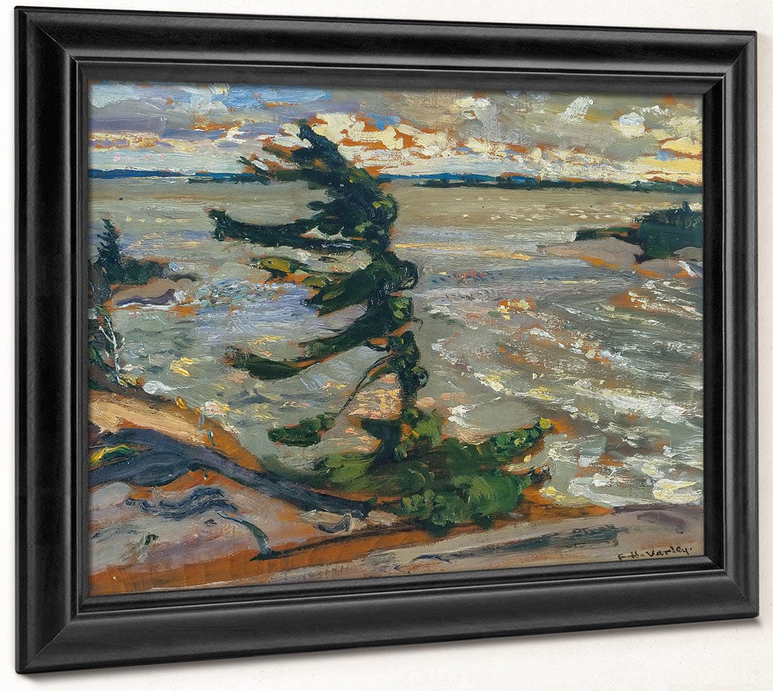 Squally Weather Georgian Bay By Fh Varley Fine Art Print 2