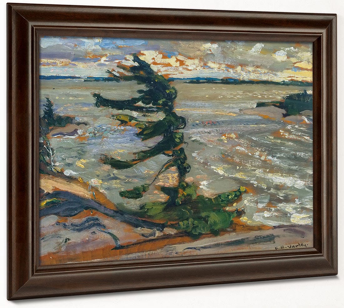 Squally Weather Georgian Bay By Fh Varley Fine Art Print 2