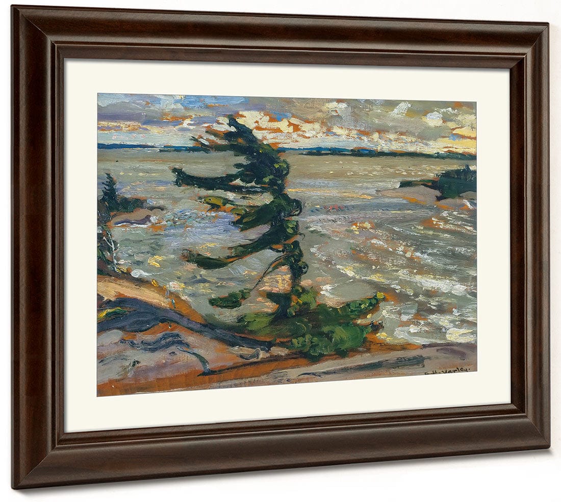 Squally Weather Georgian Bay By Fh Varley Fine Art Print 2