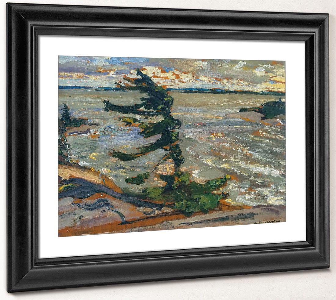 Squally Weather Georgian Bay By Fh Varley Fine Art Print 2
