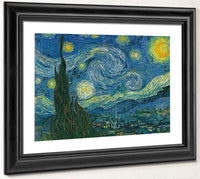 Starry By Night By Vincent By Van By Gogh Fine Art Print 2