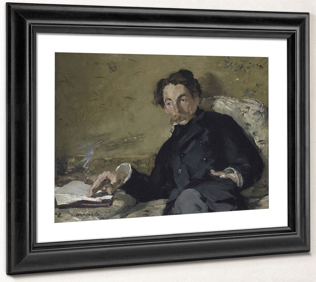Stephane Mallarme By Edouard Manet Fine Art Print 2