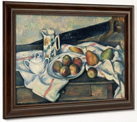 Still Life Of Peaches And Pears 1 By Paul Cezanne Fine Art Print 2
