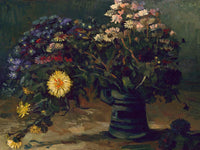 Still Life With A Bouquet Of Daisies By Vincent Van Gogh Fine Art Print 2