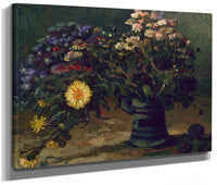 Still Life With A Bouquet Of Daisies By Vincent Van Gogh Fine Art Print 2
