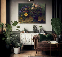 Still Life With A Bouquet Of Daisies By Vincent Van Gogh Fine Art Print 2