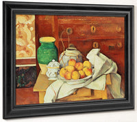 Still Life With A Chest Of Drawers By Paul Cezanne Fine Art Print 2