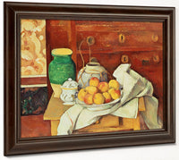 Still Life With A Chest Of Drawers By Paul Cezanne Fine Art Print 2