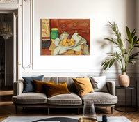 Still Life With A Chest Of Drawers By Paul Cezanne Fine Art Print 2