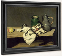 Still Life With A Kettle By Paul Cezanne Fine Art Print 2